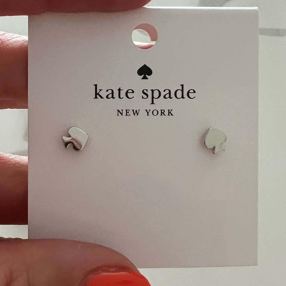 Brand new Kate spade spade studs